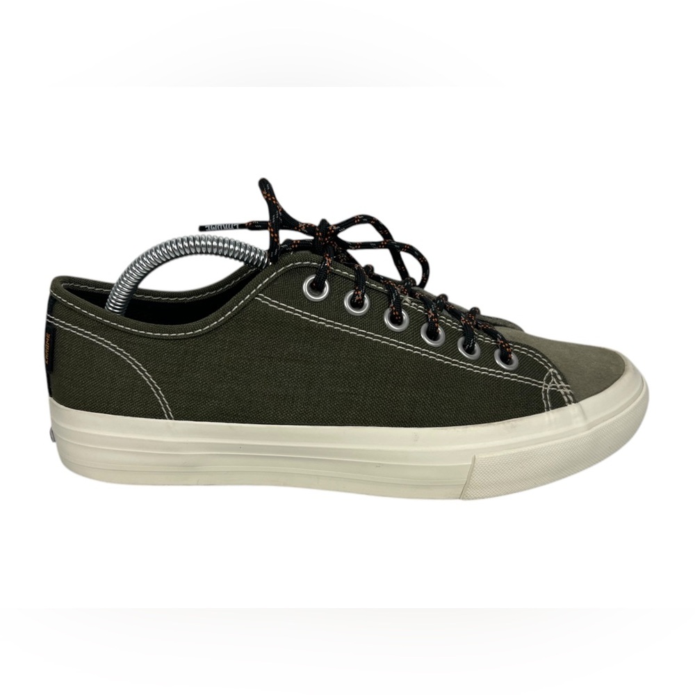Chrome Industries Sneakers Canvas Kursk Low Top Shoes Mens 9 Olive Green Suede